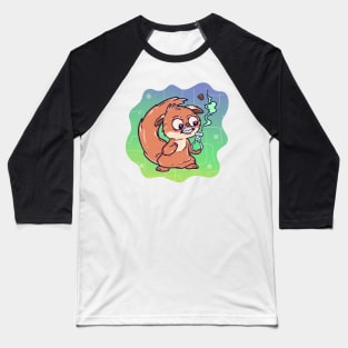 Professor squirrel Baseball T-Shirt